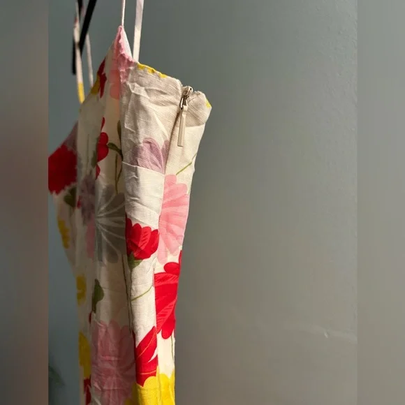 NWT mango MNG linen floral jumpsuit - Picture 10 of 13